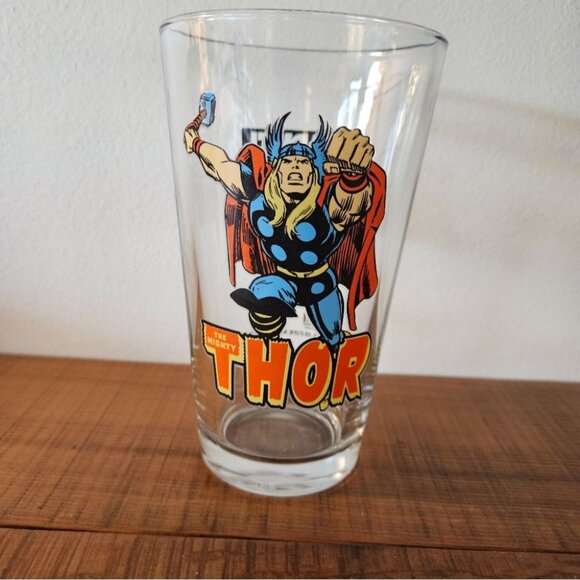 Marvel Thor Glass Tumbler - Picture 1 of 7